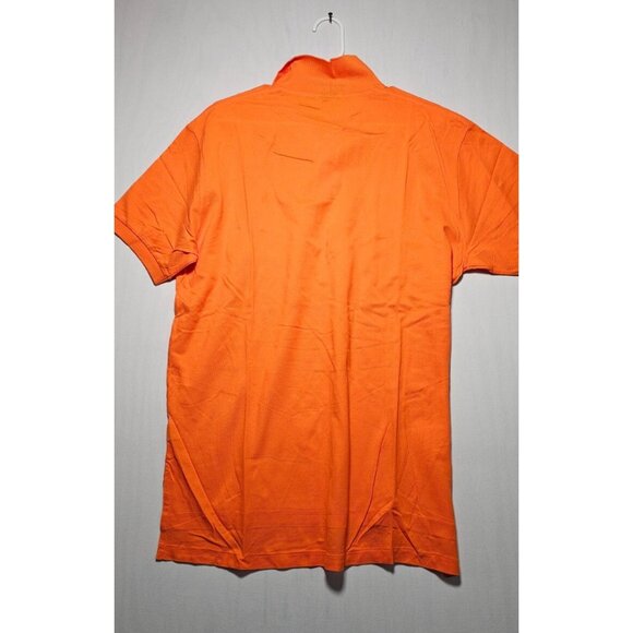 Polo Ralph Lauren Polo Shirt Men’s Large Orange Short Sleeve New Without Tags - Picture 3 of 3